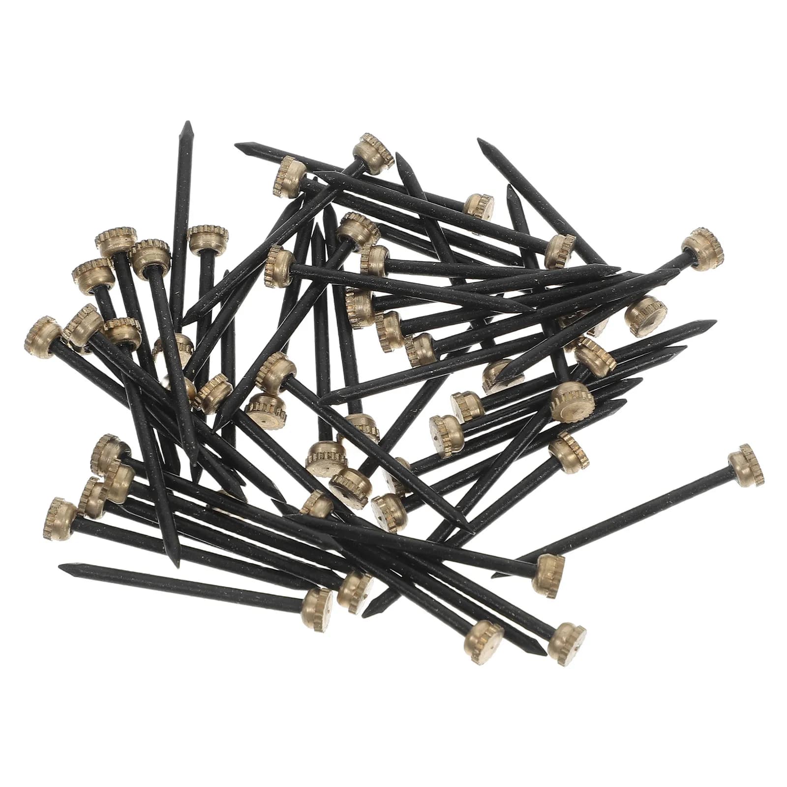 50Pcs Sturdy Photo Frame Nails for Hanging Pictures on Plaster Wall Decorative Frame Hanger Nails Small Picture Mounting
