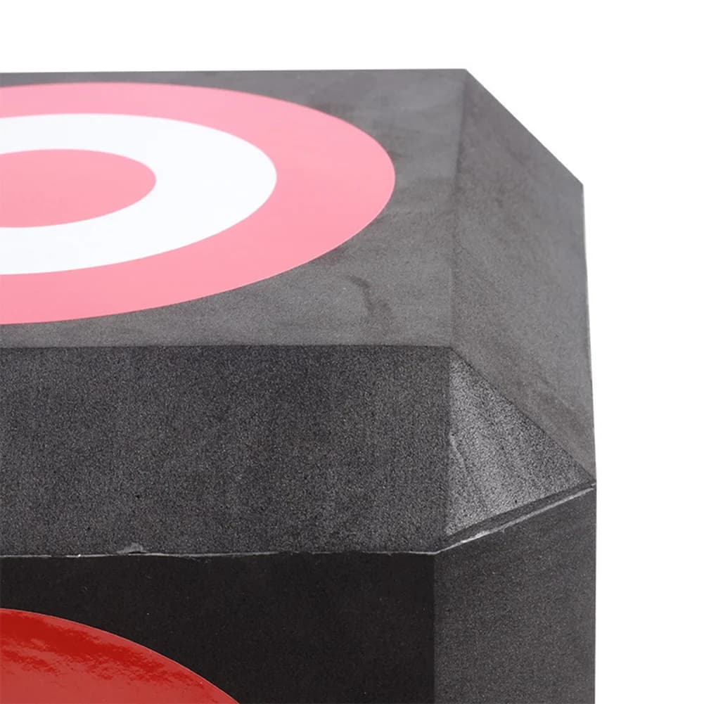 Bersaglio per tiro con l'arco 3D Chunk Mo Bersaglio a strati EVA, nero, 9,05 pollici