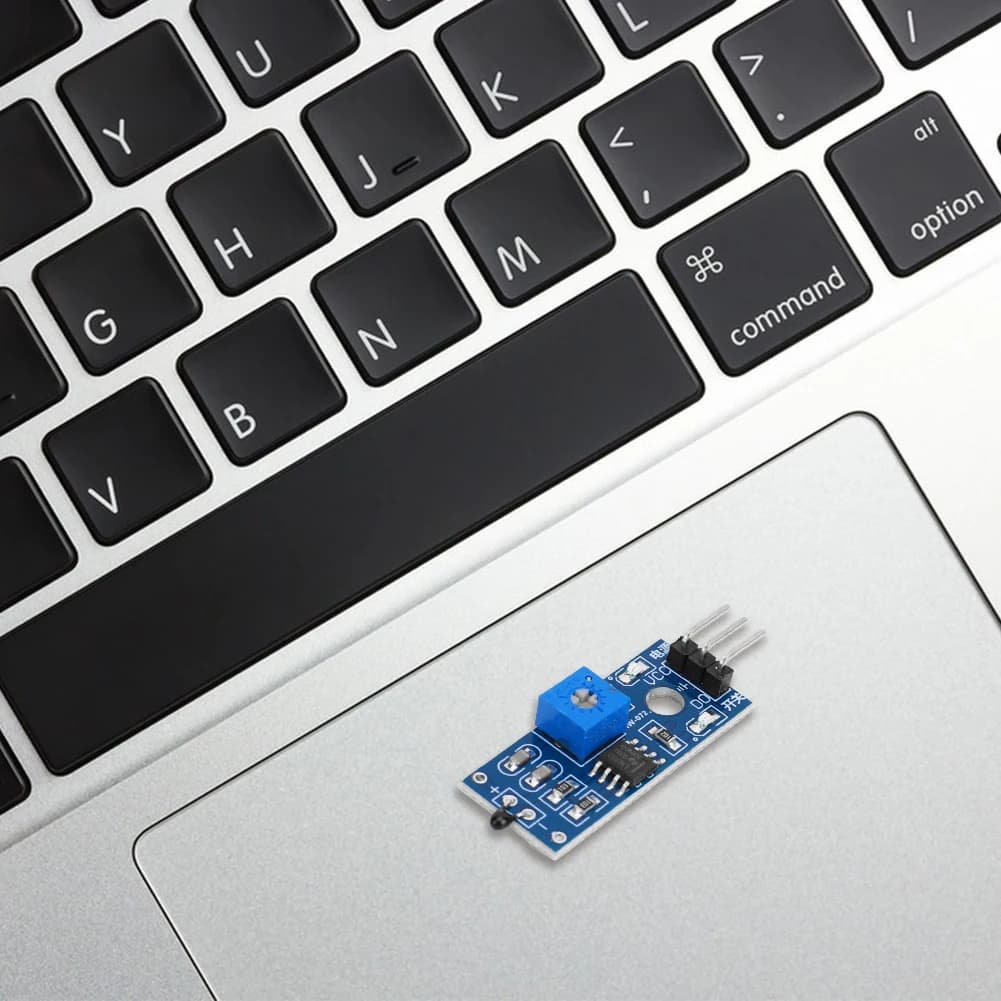 Thermistor Temperature Sensor Module High Sensitivity Thermal Sensor Module DO The Digital Output for Arduino DIY Kit MCU Robot