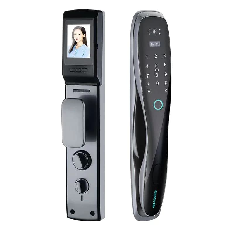 Prezzo di fabbrica Serratura intelligente per porta Serratura digitale senza chiave Wifi Supporto l'app Usmart Go con impronta digitale e fotocamera
