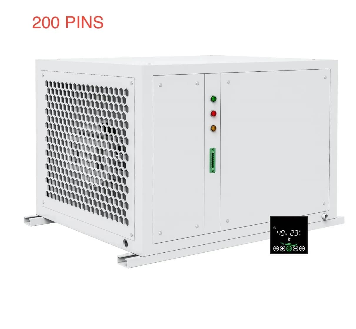 210Ppd Sala di Piantare Commerciale Deumidificatore Industriale Serra Soffitto Tubo di Installazione Deumidificatore Serra Piantare