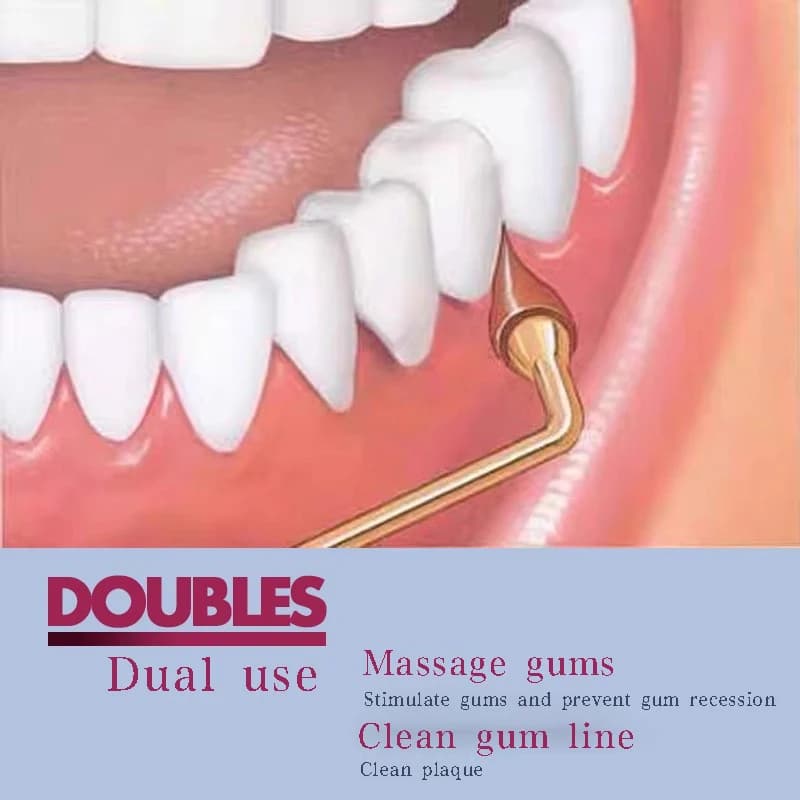 1pcs Dentistry Prevention Loose Teeth Tartar Removal Creature Tooth Cleaning Tool Dental Massager Gum Irritation for Dentistry