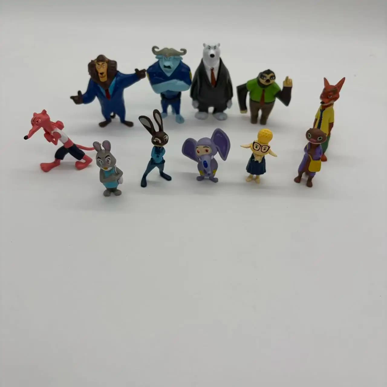 Incredibili Zootopia Animali Action Figure Giocattoli Coniglio Judy Hopps Fox Nick Wilde Film Collezione regalo per bambini Figure