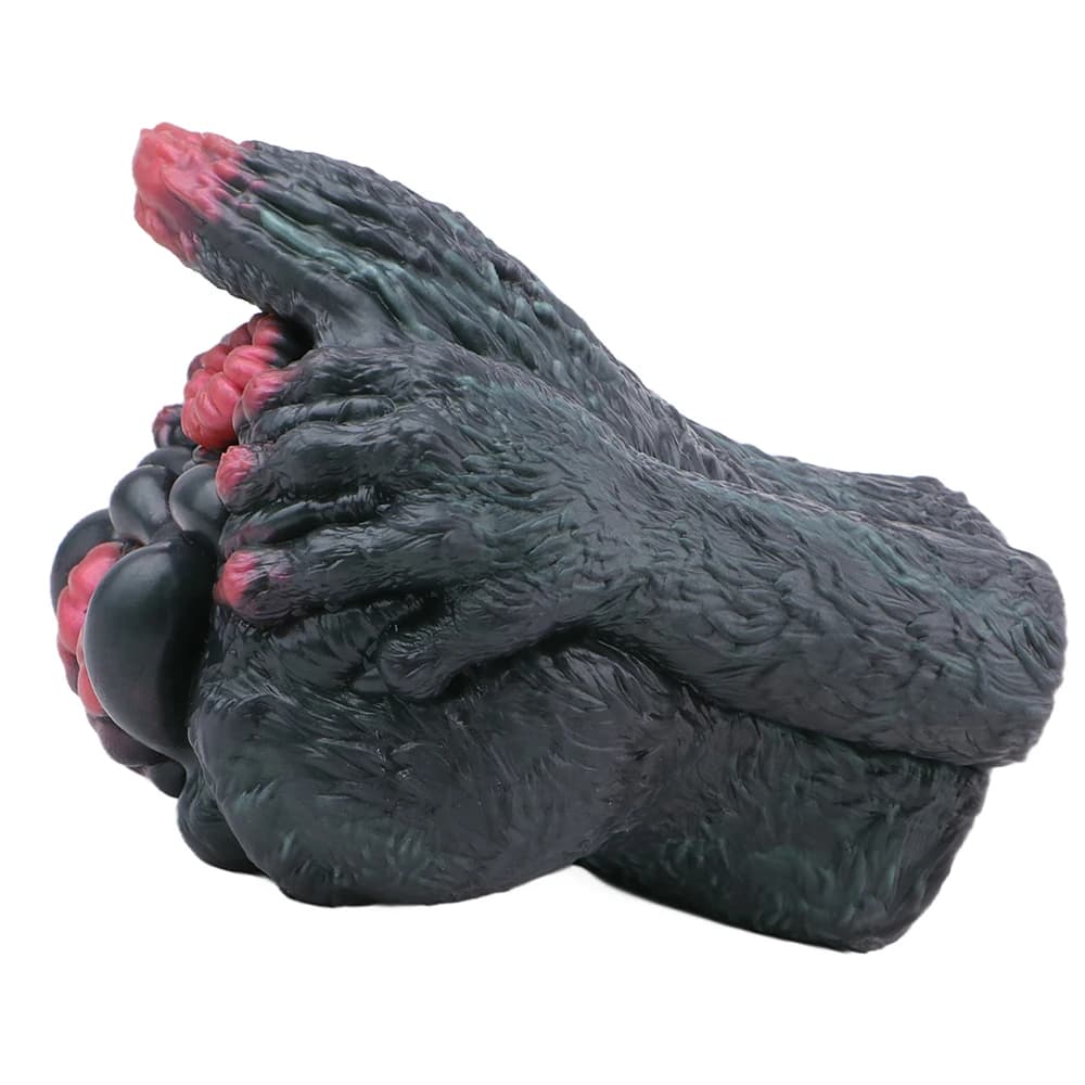 GEEBA Nuovo modello ispirato al masturbatore maschile a doppio canale Dragon Cat realizzato in silicone sicuro Realistico Vagina Onahole Sex Toys 18+