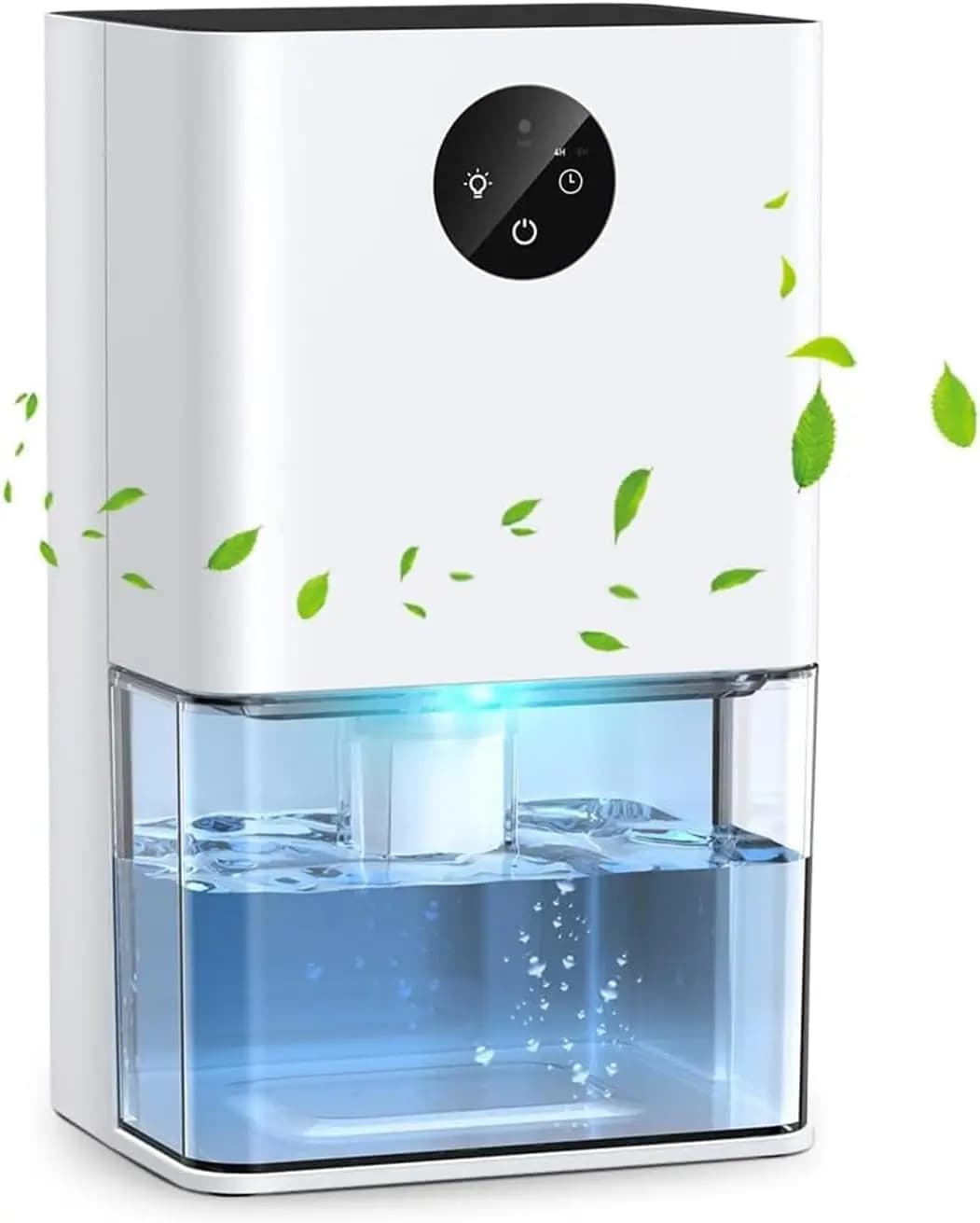 Deumidificatore Compatto da 1500ML per Casa, Camera da Letto, Camper, Armadio - Silenzioso con Spegnimento Automatico