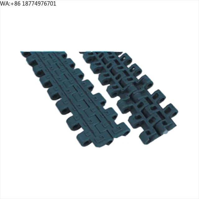 POM Anti-slip plate conveyor belt, FDA Approved Network Tap 80 °C Network Transporter Tape Heat Resistant for Industrial Supplies and Transport Chains