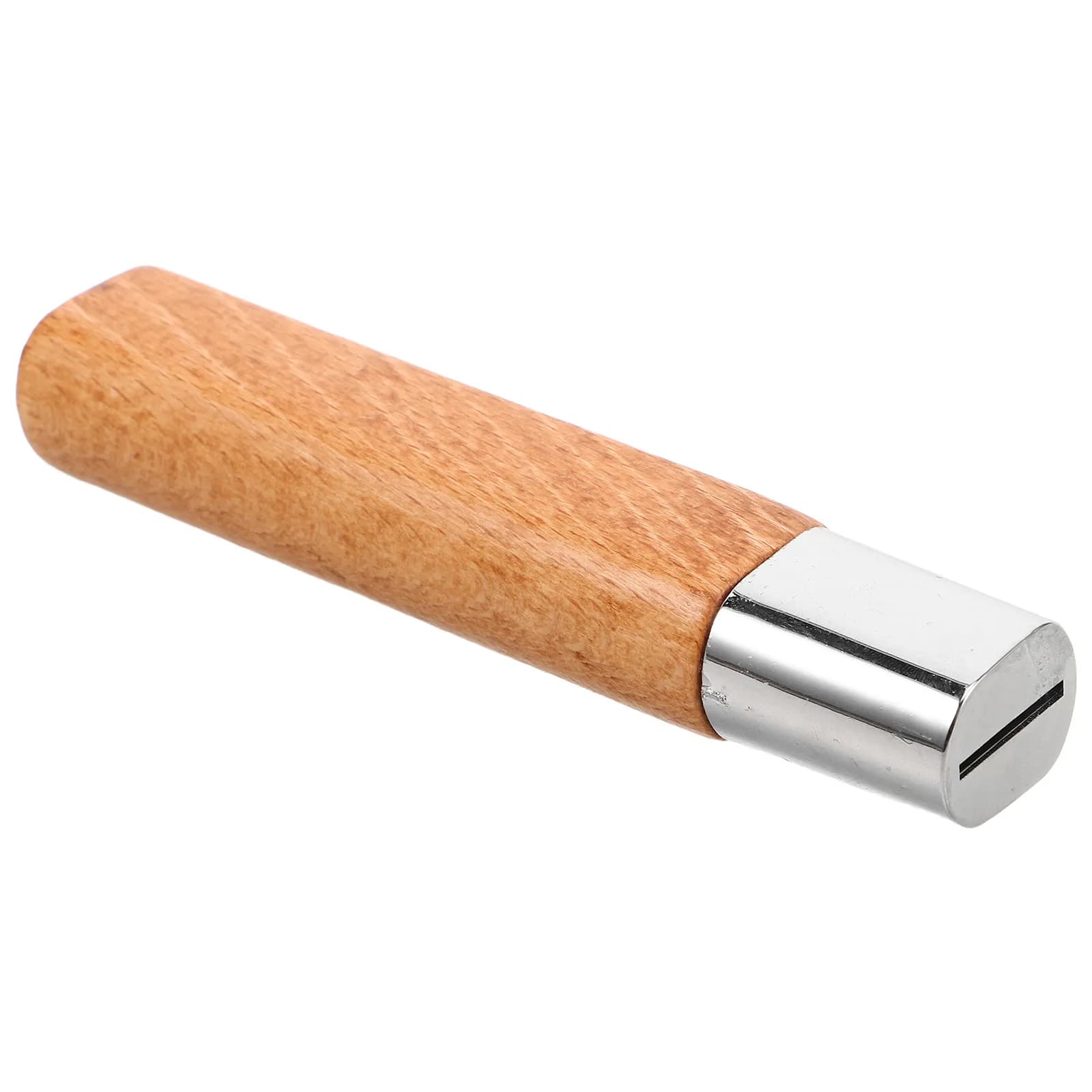 Wooden Iron Knife Handle Replacement Ergonomic Grip Kitchen Cutter DIY Knife Making Parts Chopping Repair Accessories