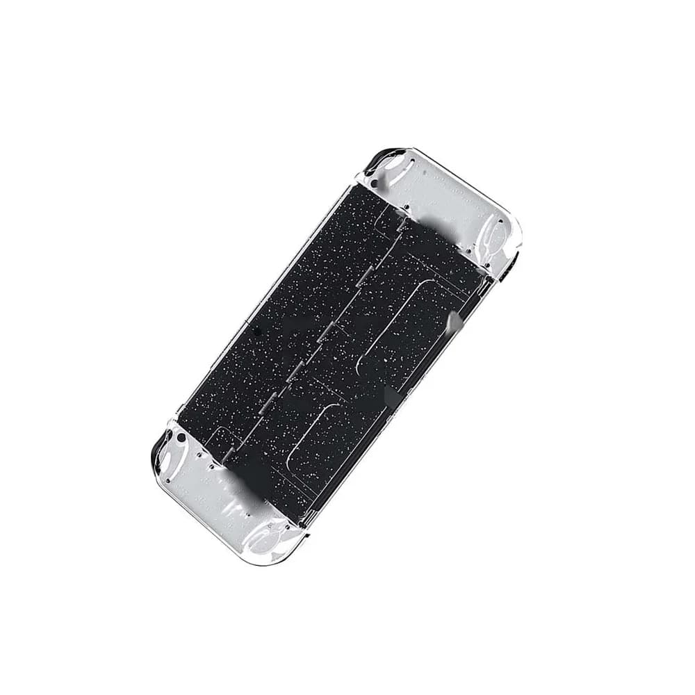 Custodia protettiva 3 in 1 da 10 pezzi per accessori NS Oled Custodia agganciabile Glitter trasparente antiurto protettiva