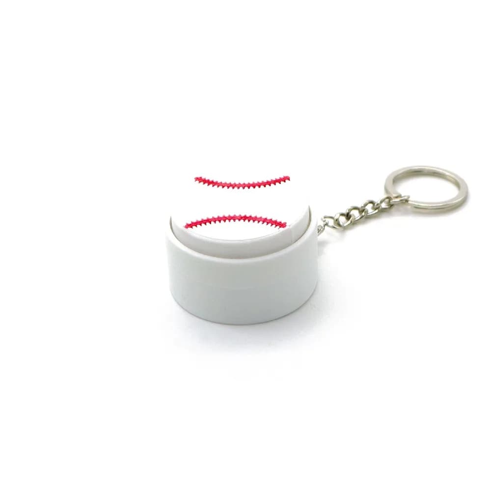 Portachiavi con Palline Sportive Stampate in 3D, Ciondoli a Forma di Pallone da Basket, Baseball, Calcio e Tennis