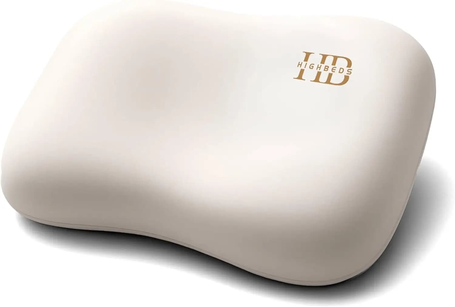 Cuscino Ergonomico in Memory Foam per Chi Dorme sul Fianco, Allevia il Dolore con Rivestimento in Seta Ghiacciata, Ecologico e Durevole