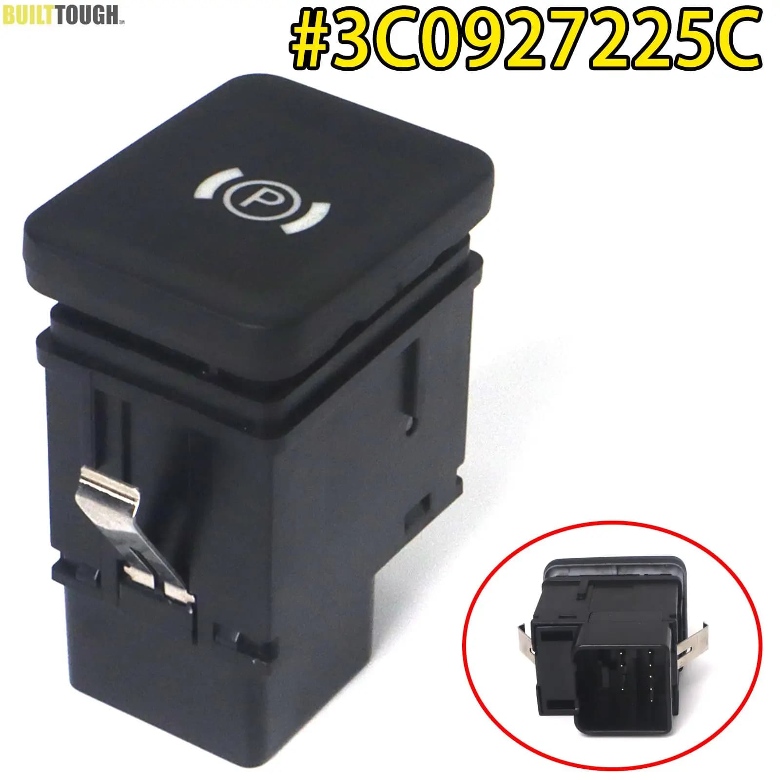 Pulsante interruttore di controllo freno a mano per parcheggio elettrico 3C 0927225 C Per VW Volkswagen Passat B6 3C CC 2006 2007 2008 2009 2010 2011 2012