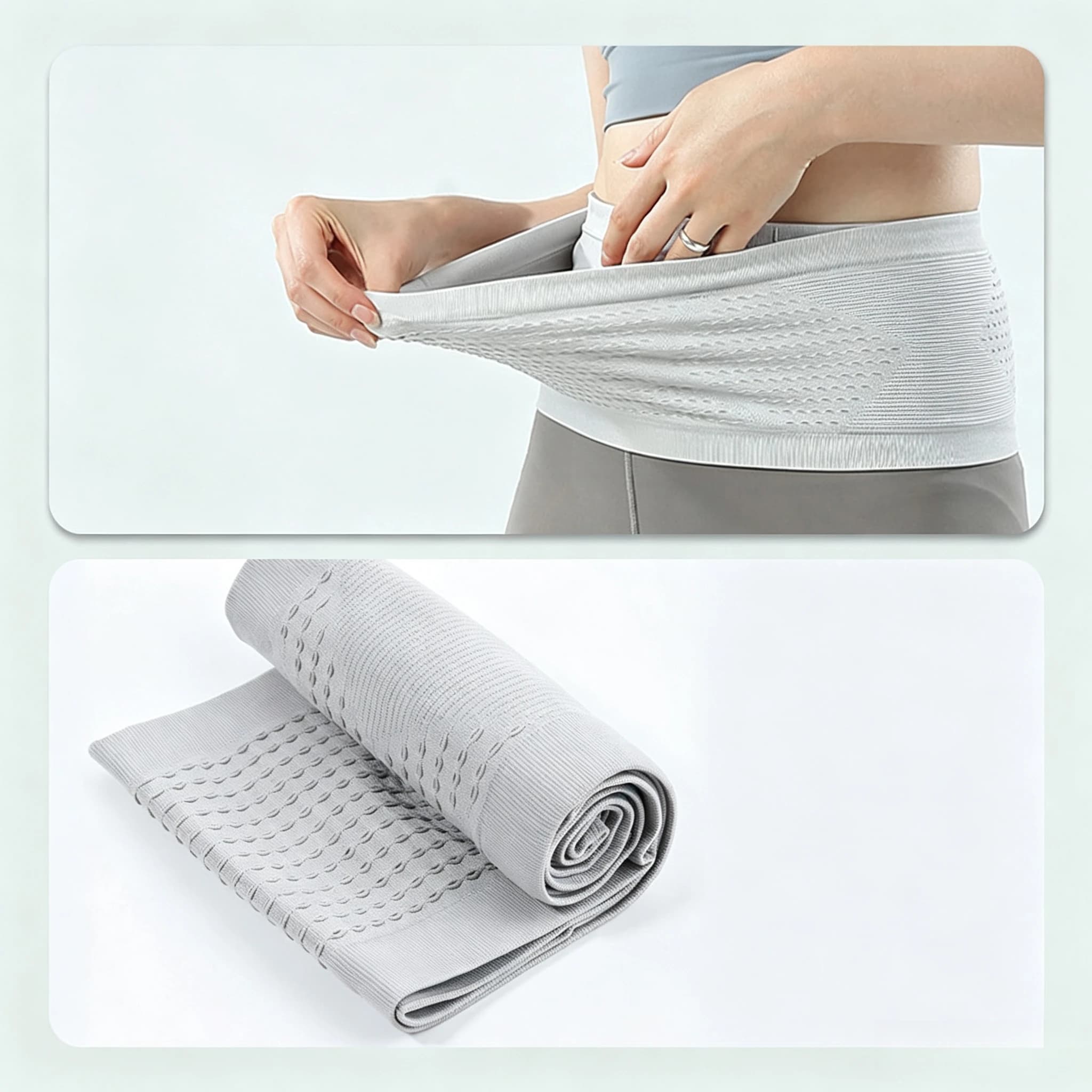 Portable Invisible Running Waist Belt Bag Gym Bags Seamless Lightweight Invisible Mobile Phone Bags Elastic Run Cycling Bag