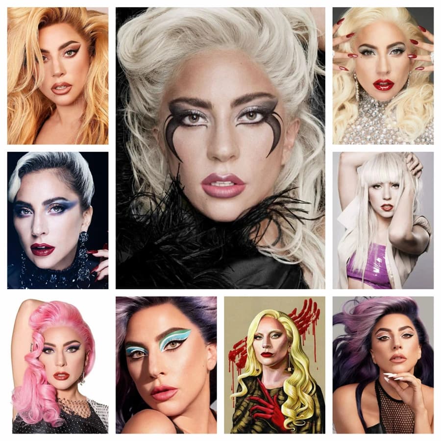 Lady Gaga Sexy Hot Music Girl Cantante 5D Pittura diamante fai da te Ricamo Mosaico Punto croce Strass Artigianato Decorazioni per la casa