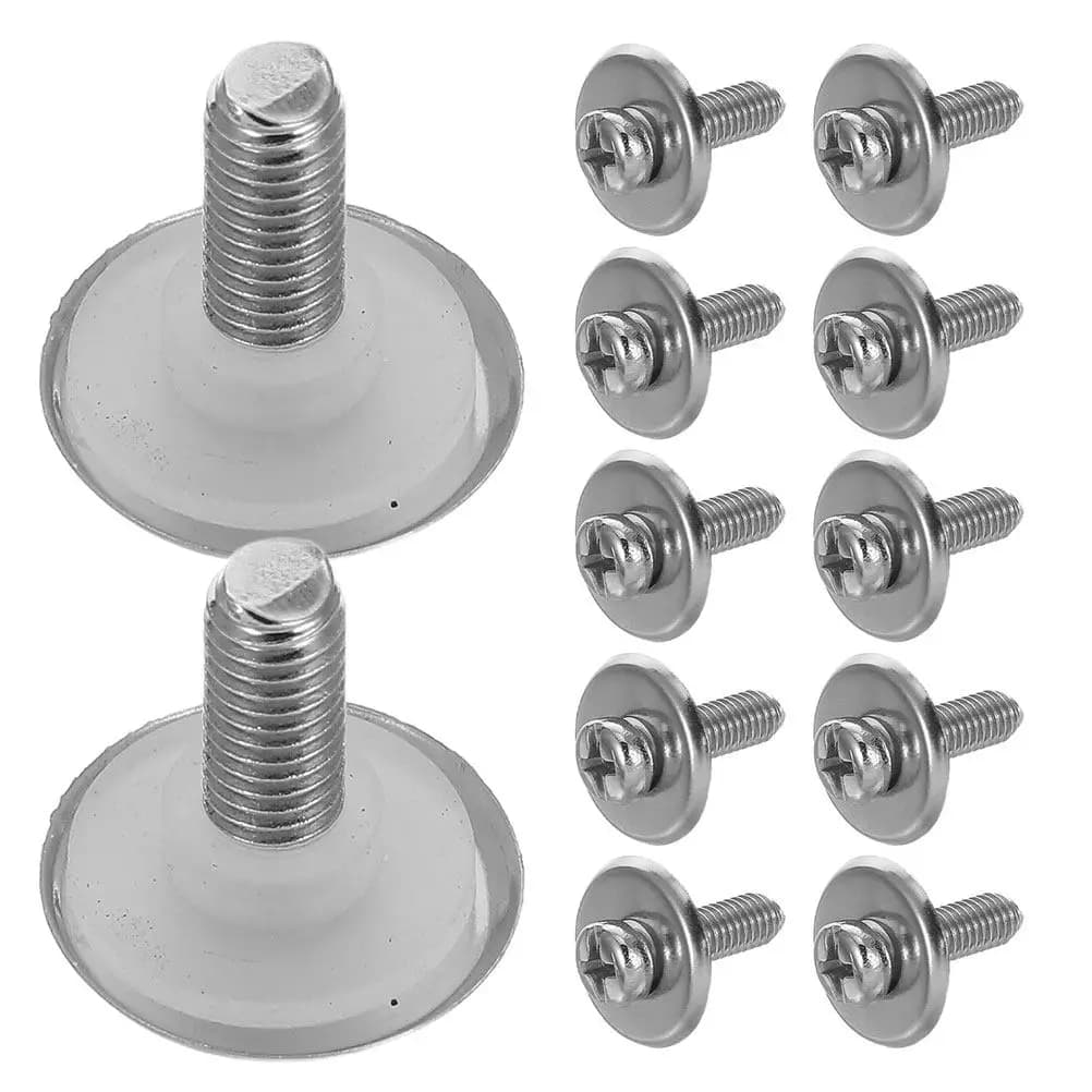 60 Set of Stainless Steel Universal Screws for Repair and Fixing Covers, Suitable for Wok, Pots, Drawers and Panels