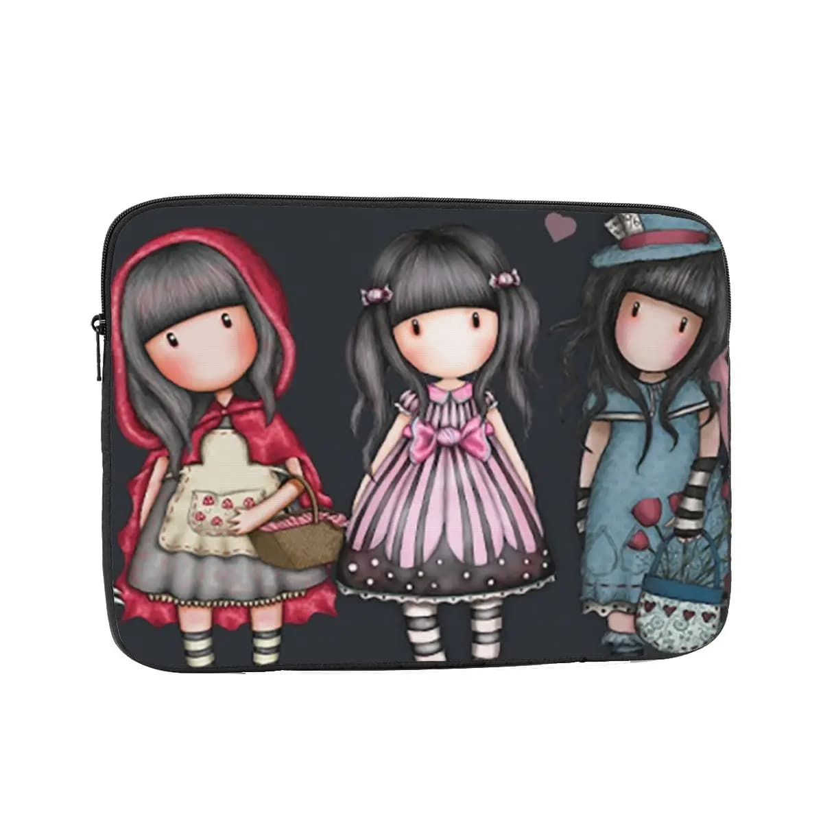 Santoro Gorjuss Custodia protettiva per laptop Borsa per notebook da 10 12 13 15 17 pollici Custodia antiurto per tablet