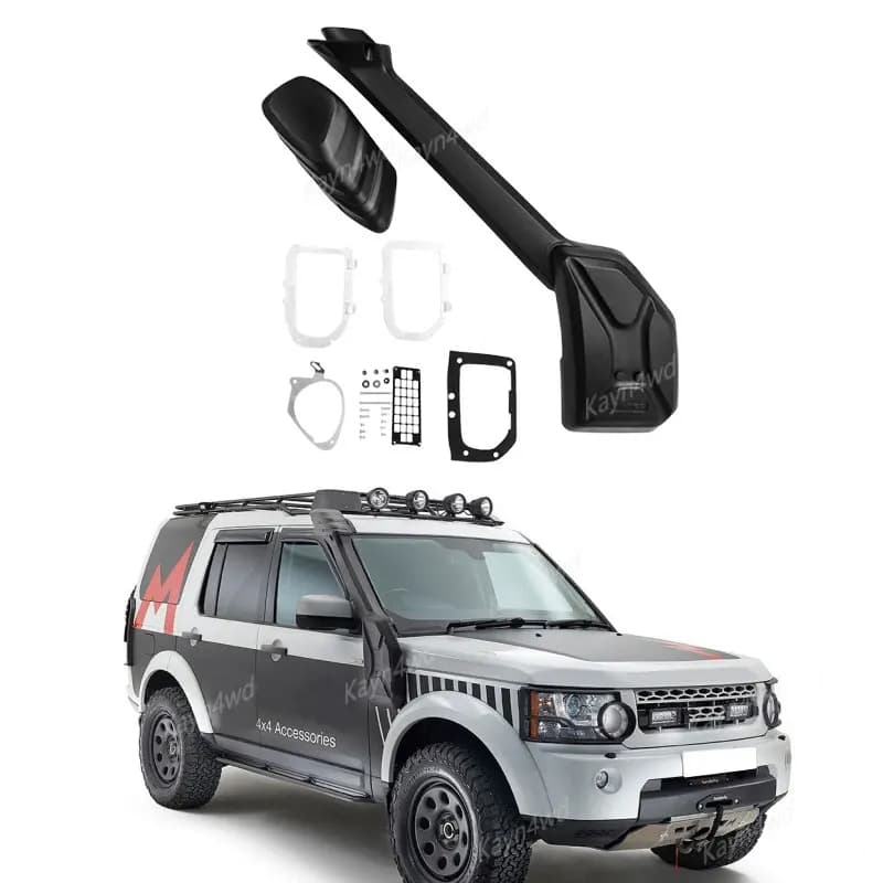 Off Road 4x4 Outdoor Accessories Air Suction snorkeling kit for Land Rover Discovery 2004-2016 3 4 LR3 LR4 Flexible breathing hose