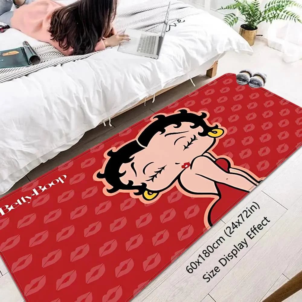 B-Bettys B-Boops Zerbino Camera dei bambini Decorazione camera da letto Balcone Zerbino antiscivolo Soggiorno Zerbino Area Tappeto