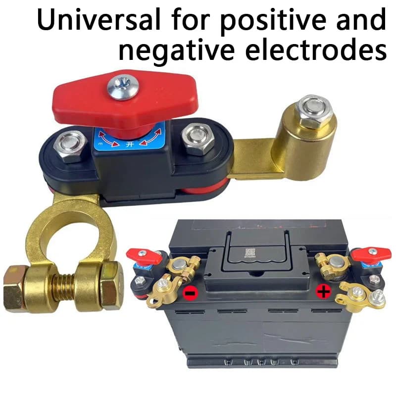 Il giunto bidirezionale dell'interruttore di disconnessione della batteria dell'auto può ruotare l'interruttore di disconnessione Interruttore automatico anti-potenza e perdite 12-24 V