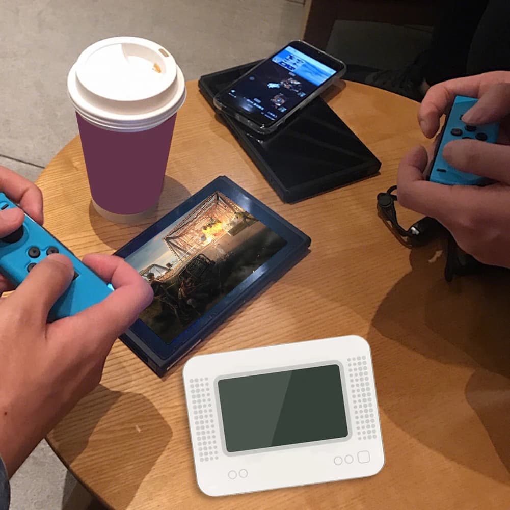 Scheda NFC Ricaricabile Pixl Infinite, Emulatore Intelligente Multifunzione, Lettore/Scrittore di Schede Allmiibo a Induzione, Accessori per Giochi