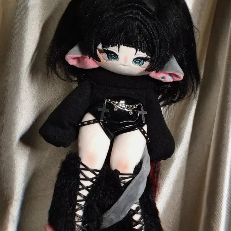 Bambola di cotone Zenless Zone Zero da 30 cm, personaggio Jane Doe, peluche mostruoso, cosplay, figura anime, peluche imbottito, regalo per ragazza, da collezione