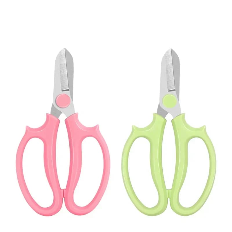 Garden Scissors Stainless Steel Florists Professional shears for flower compositions Convenient grip Pot plant pruning tools
