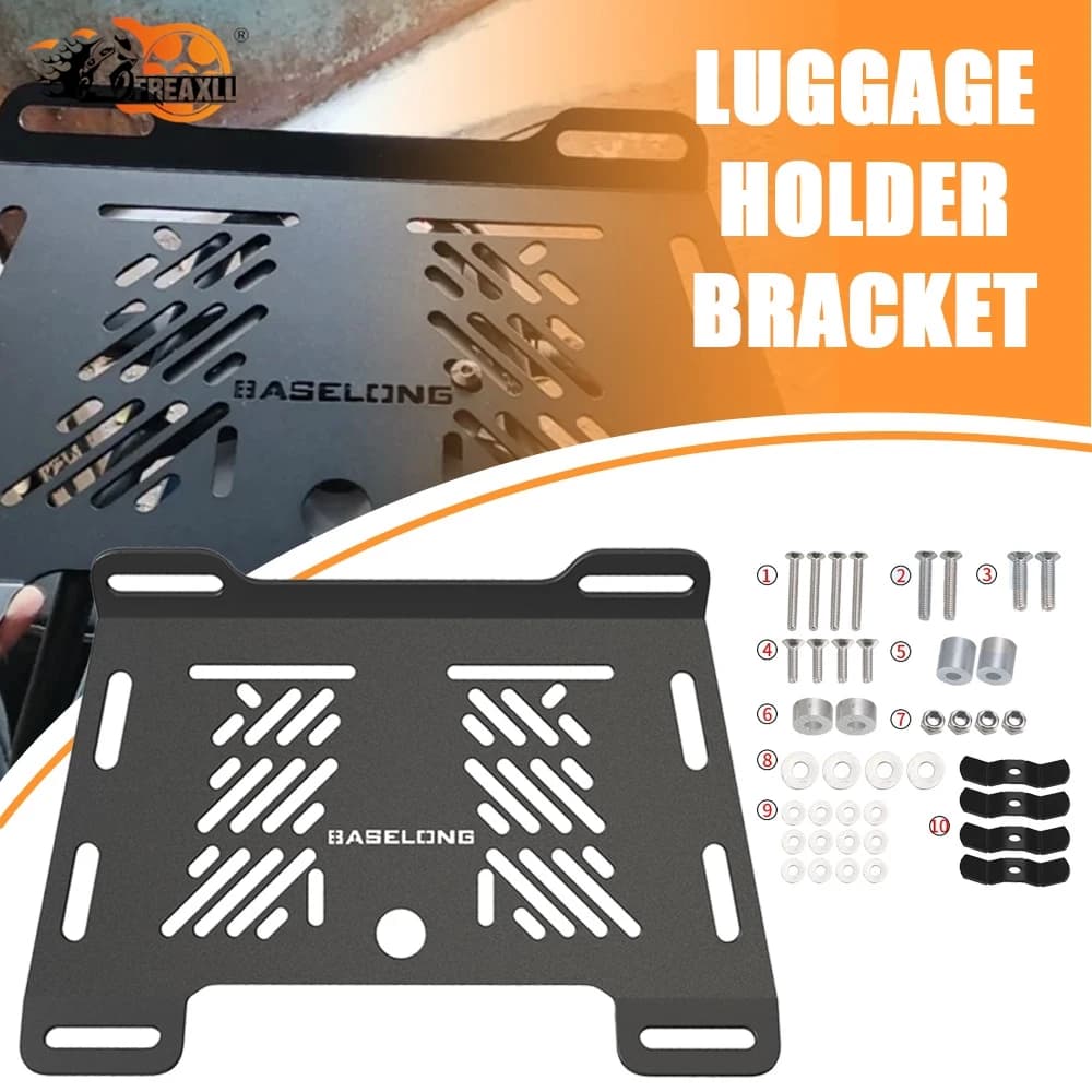 PER YAMAHA XT660 XT660Z XT660E XT660 E/Z XT 660 Guide Universali Supporto Mensola Custodia Staffa Posteriore Rack Ingrandimento Bagagli