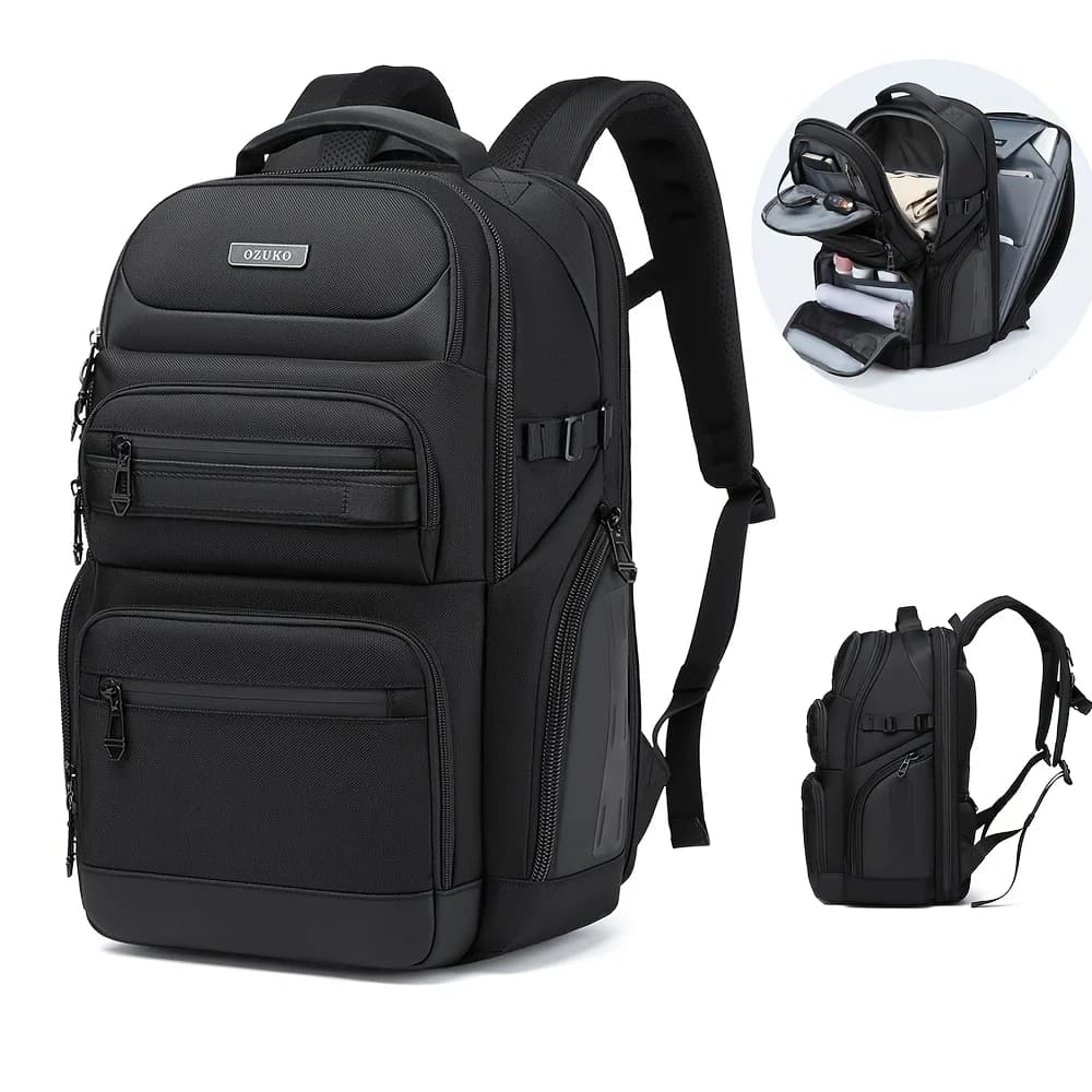 35L Large Capacity Laptop Business Backpack, Durable Travel Backpack, Multi-Function Backpack