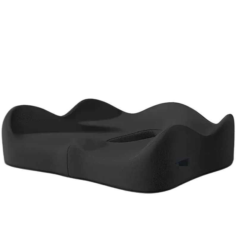 Meicarelife Cuscino ergonomico in memory foam Coccyx, cuscino estivo traspirante per seggiolino auto, fodera lavabile, supporto morbido antiscivolo