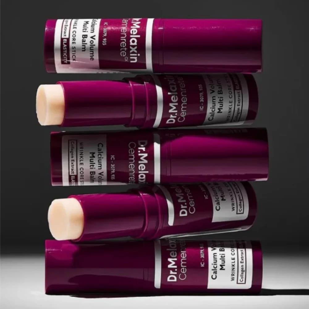 Korea Cemenrete Calcium Volume Wrinkle Core Stick/Ampoule Cream Anti Aging Firming For Fine Lines Multi Balm Stick
