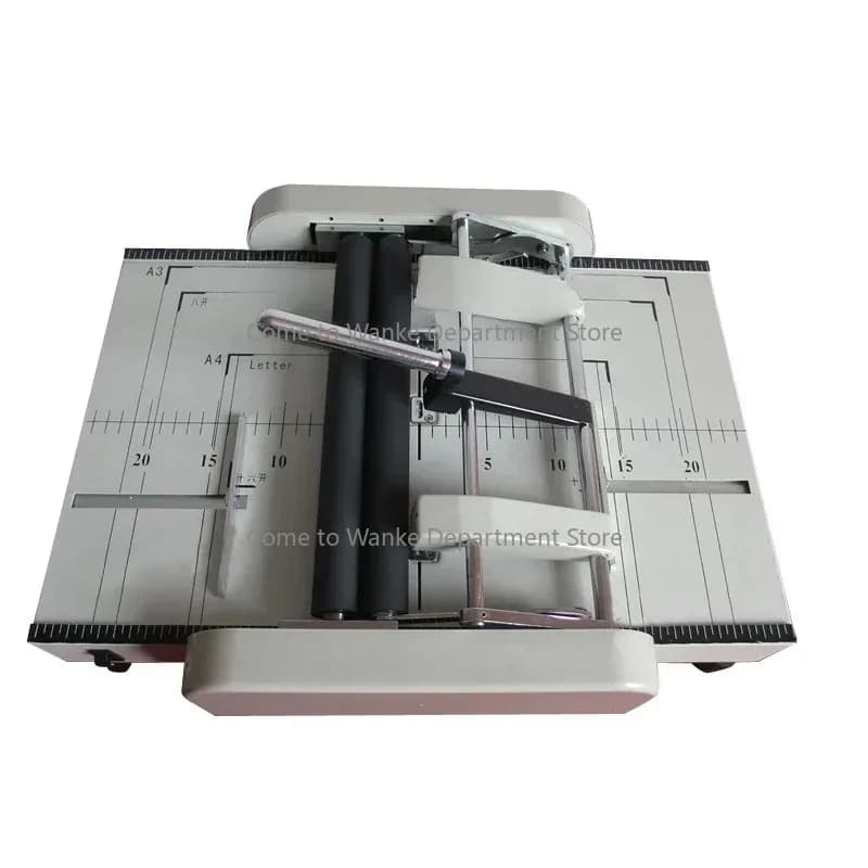 Macchina piegatubi elettrica formato A3 220v/110v Cordonatrice per carta Cucitrice elettrica automatica rilegatrice per carta