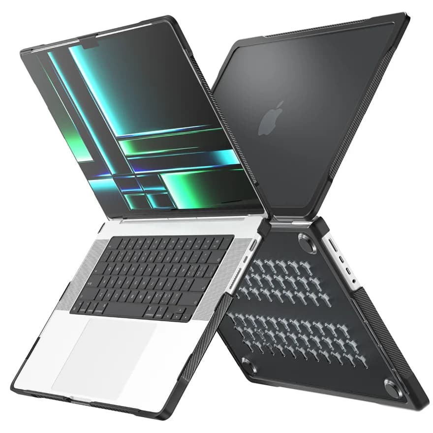 Custodia per Laptop MacBook Pro 14 M4 2024, compatibile con i modelli A2442, A2779, A2918, A2992, Cover con Supporto per MacBook Pro 14 M1, M2, M3 2021-2024