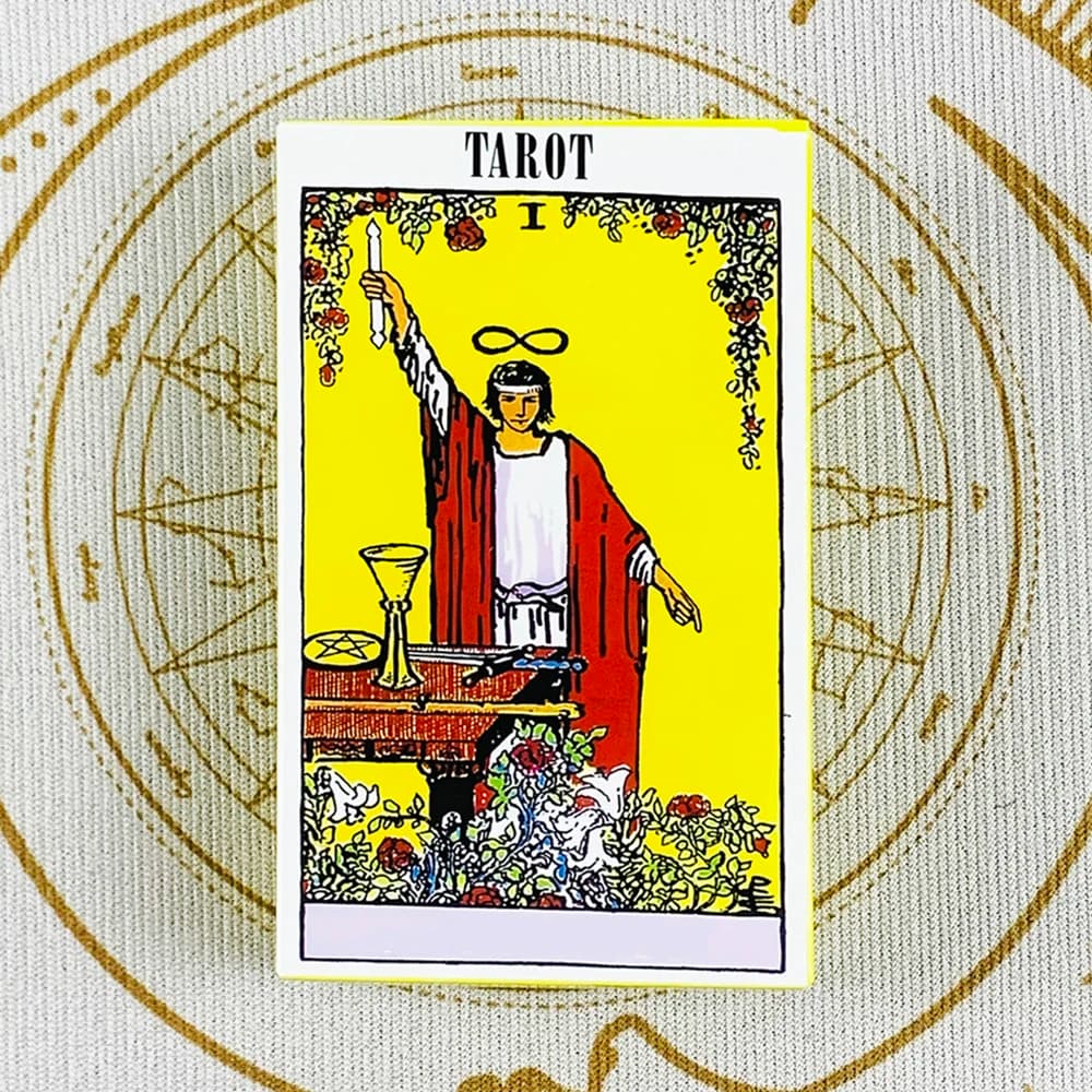 Carte dei Tarocchi Più Vendute, Set da 78 Carte, Gioco per Riunioni Familiari, Versione Inglese, Gioco da Tavolo per Previsione e Divinazione