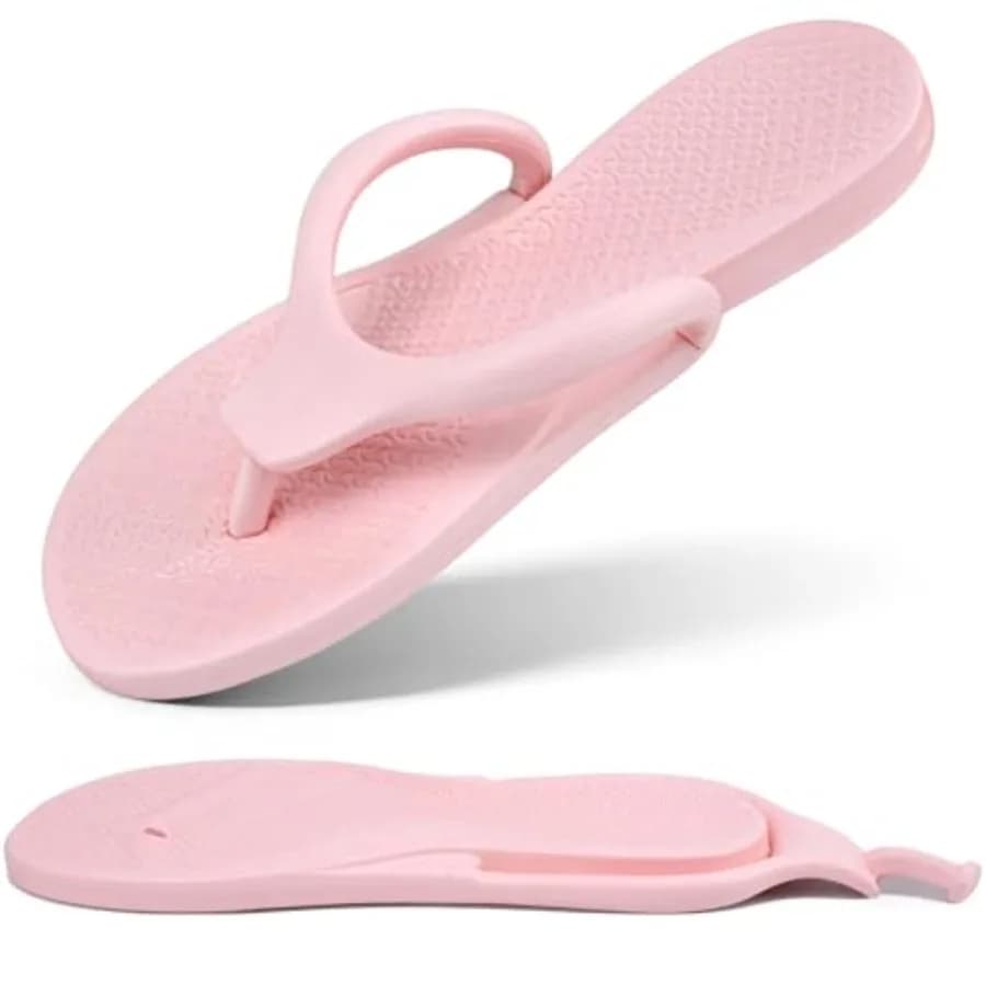 ZOORON Infradito per Donna e Uomo, Ciabatte Leggere da Doccia, Pieghevoli da Viaggio, Antiscivolo, Asciugatura Rapida, per Bagno, Spiaggia, Estate