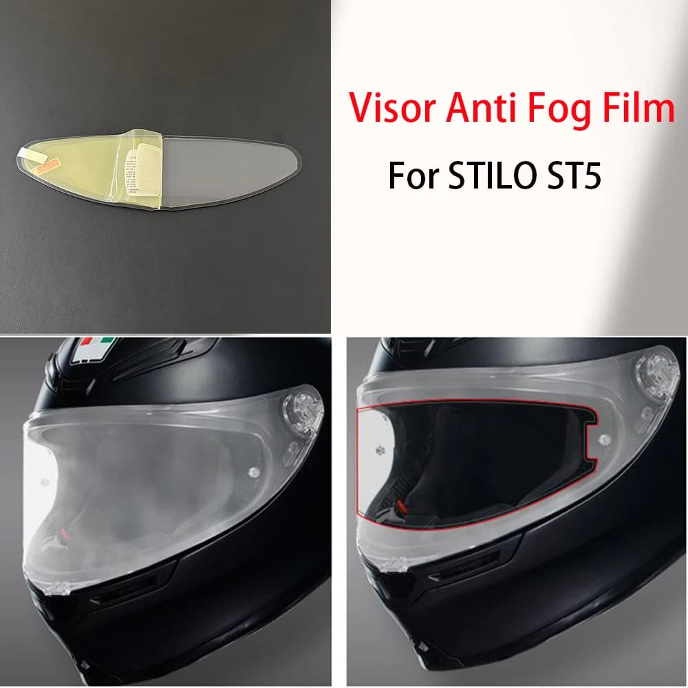 Pellicola antiappannamento per visiera casco moto per STILO ST5, accessori per casco, pellicola antiappannamento per Arai