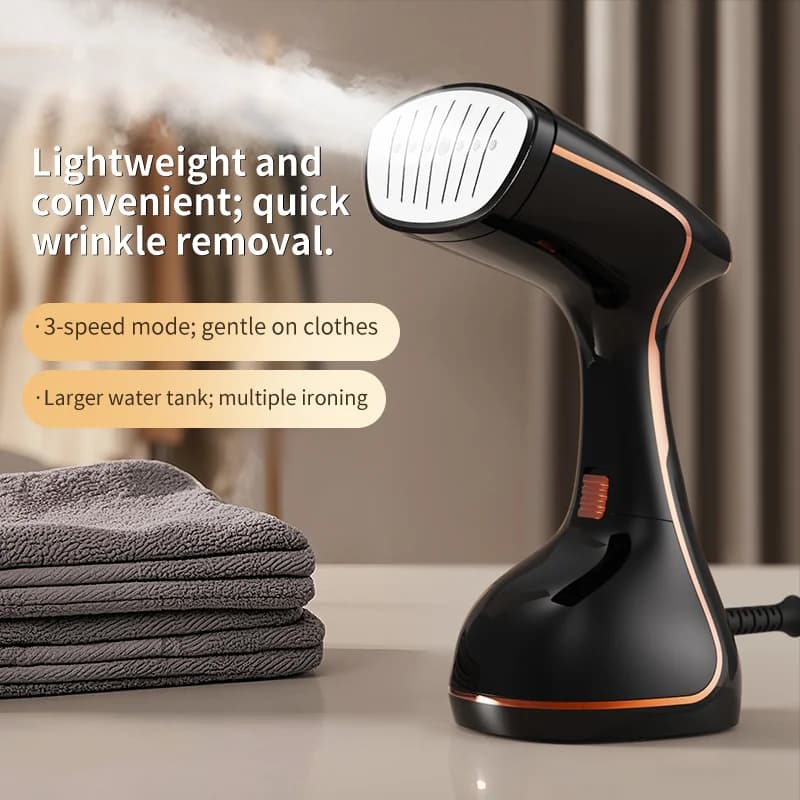 Handheld Steam Hanging Iron Touch Screen Control 10 Seconds Fast Preheat 320ml Portable Home Small Fabric Clothes Steamer