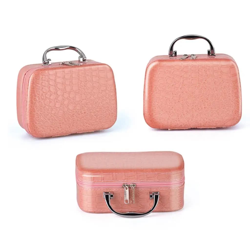Kit Trucco per Bambine con Borsa Cosmetica, Giocattoli per Piccole Ragazze Inclusi Ombretto e Smalto per Unghie