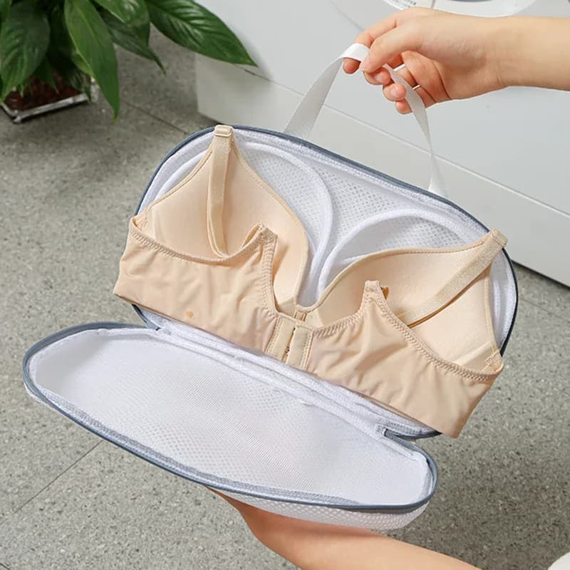 Anti-Deformation Bra Mesh Laundry Bag Machine-Wash Polyester Brassiere Organizer for Cleaning Underwear Sports Bra