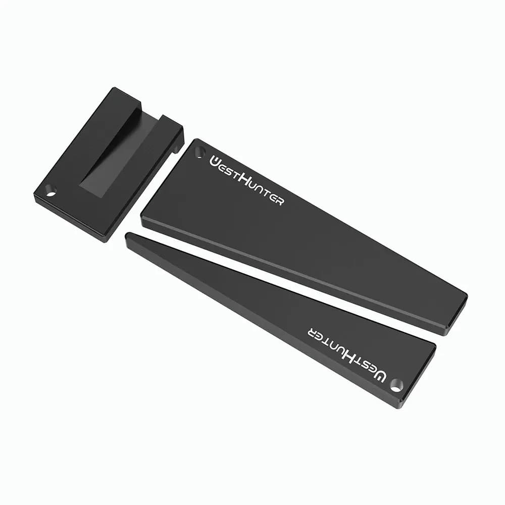 WestHunter 3-in-1 Scope Combo Level Tool Kit di livellamento Specchi Montaggio Livellamento Regolazione Accessori da caccia in alluminio