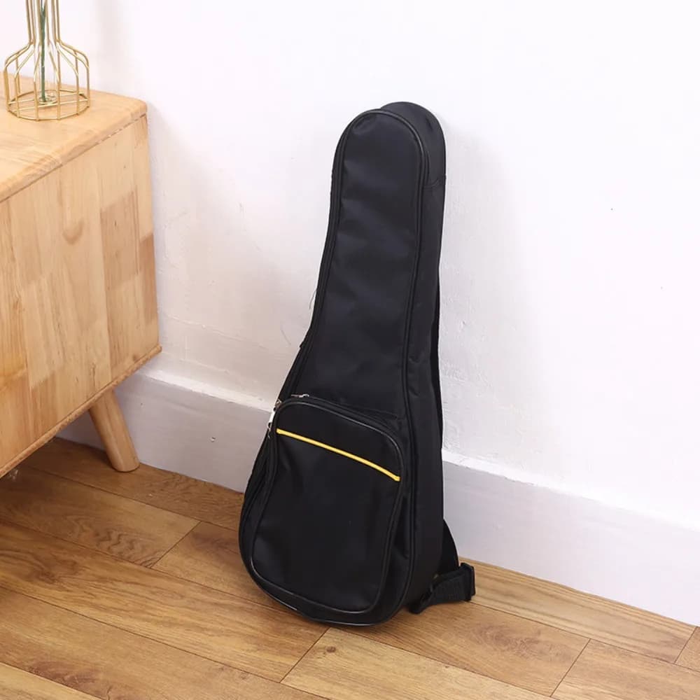 21/23/26 Inch Ukulele Backpack Adjustable Straps Double Shoulder Straps Mini Guitar Bag Waterproof Sponge Padded Instrument Bag
