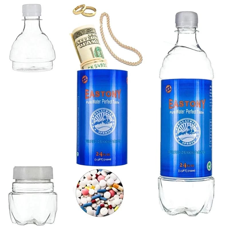 Hidden Water Bottle Box Secret Surprise 710ML Water Bottle For Deviation Safety Container Stash Safe Box Stash Baractles Organization