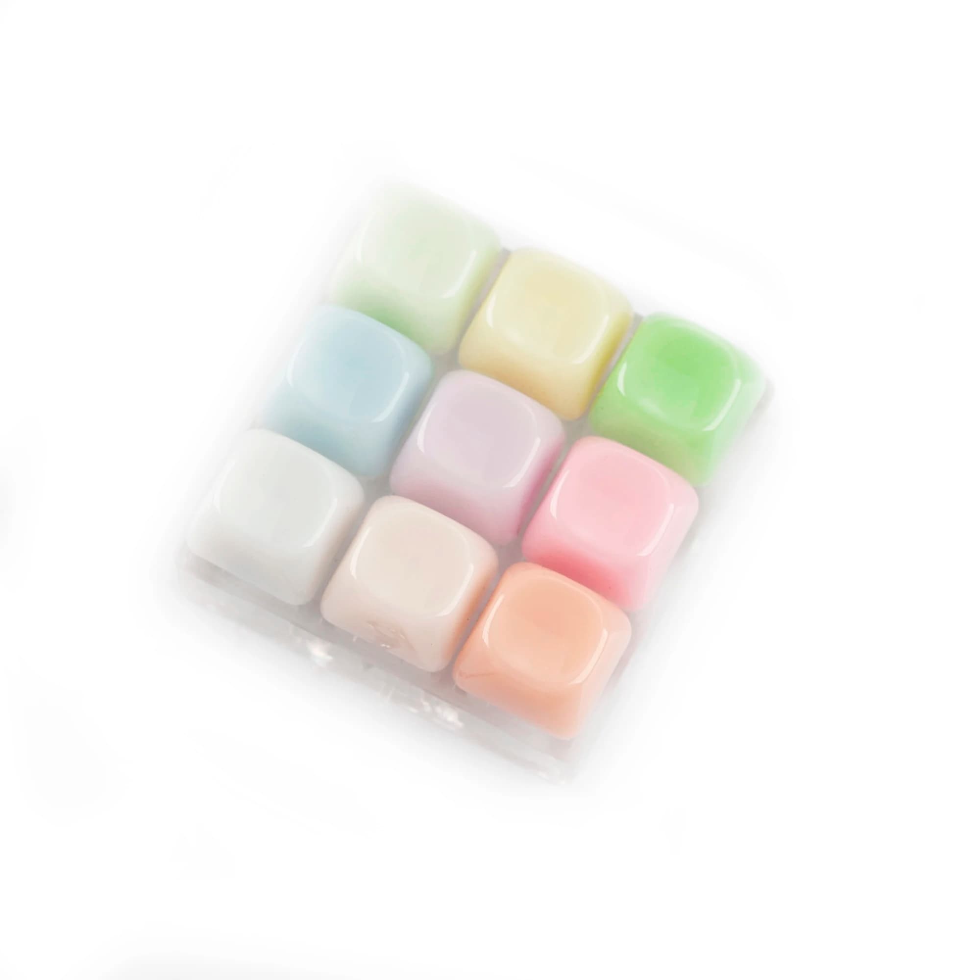 YMDK 9 tasti vuoti con profilo MOA colore Macaron per tastiere meccaniche MX (solo tasti)