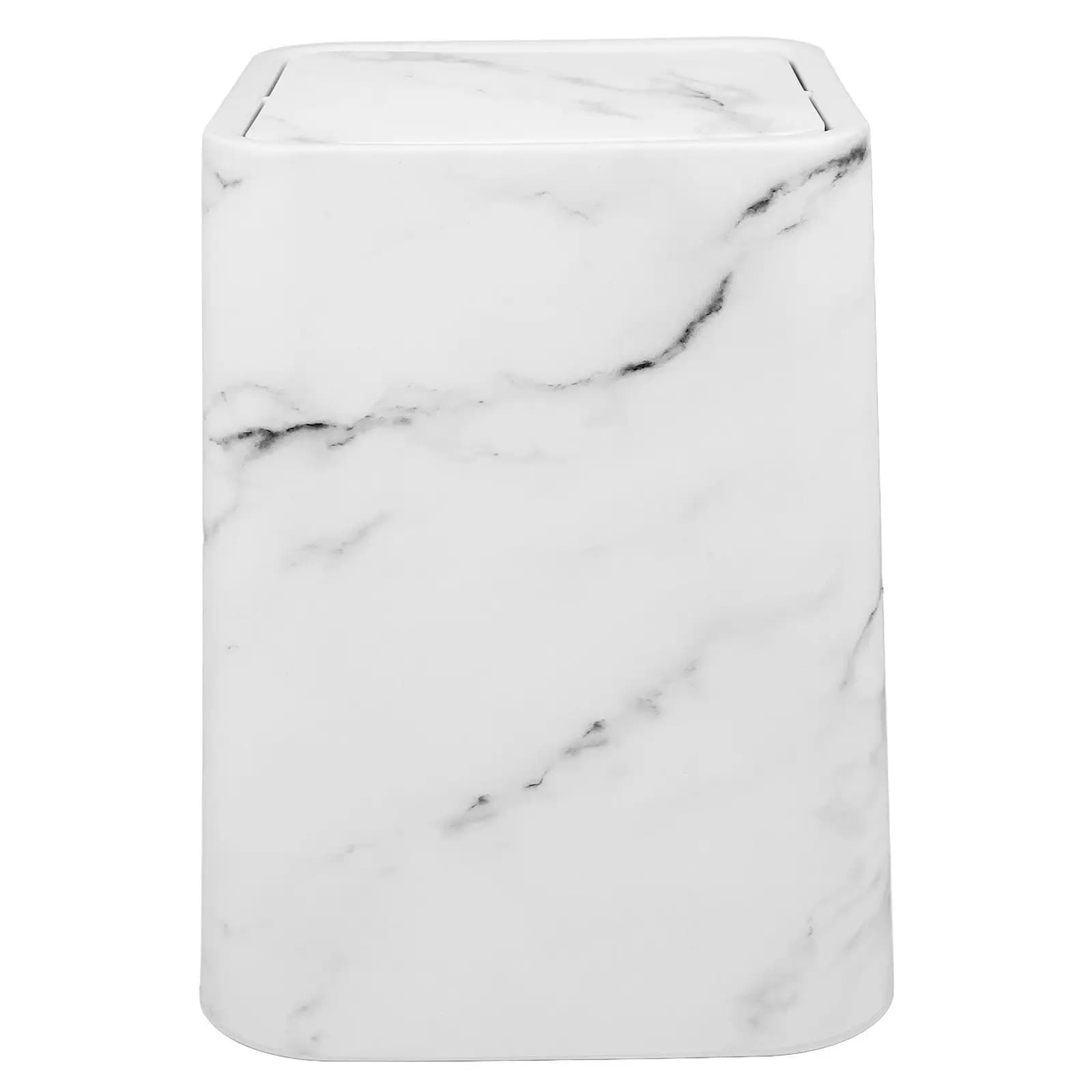 Cestino per Scrivania, Contenitore per Rifiuti per Camere da Letto, Elegante Bidone della Spazzatura per Bagno