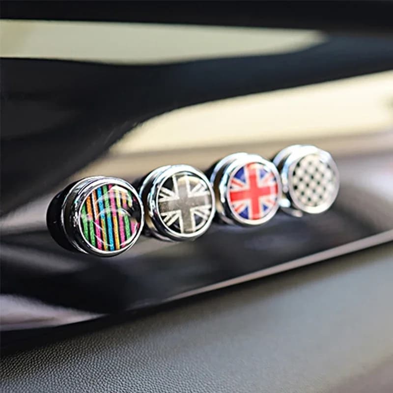 1PC Per Mini Cooper Interni Auto Adesivo Accessori Cavo di Fissaggio Chiave In Lega Gancio di Supporto Clip di Stoccaggio Per F56 F60 R56 R60