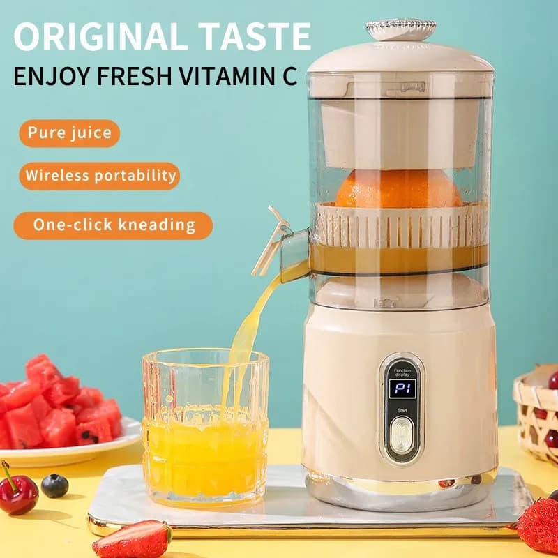 Fruit juice extractor portable electric juicer with pulp separation Blender with USB charging for moving