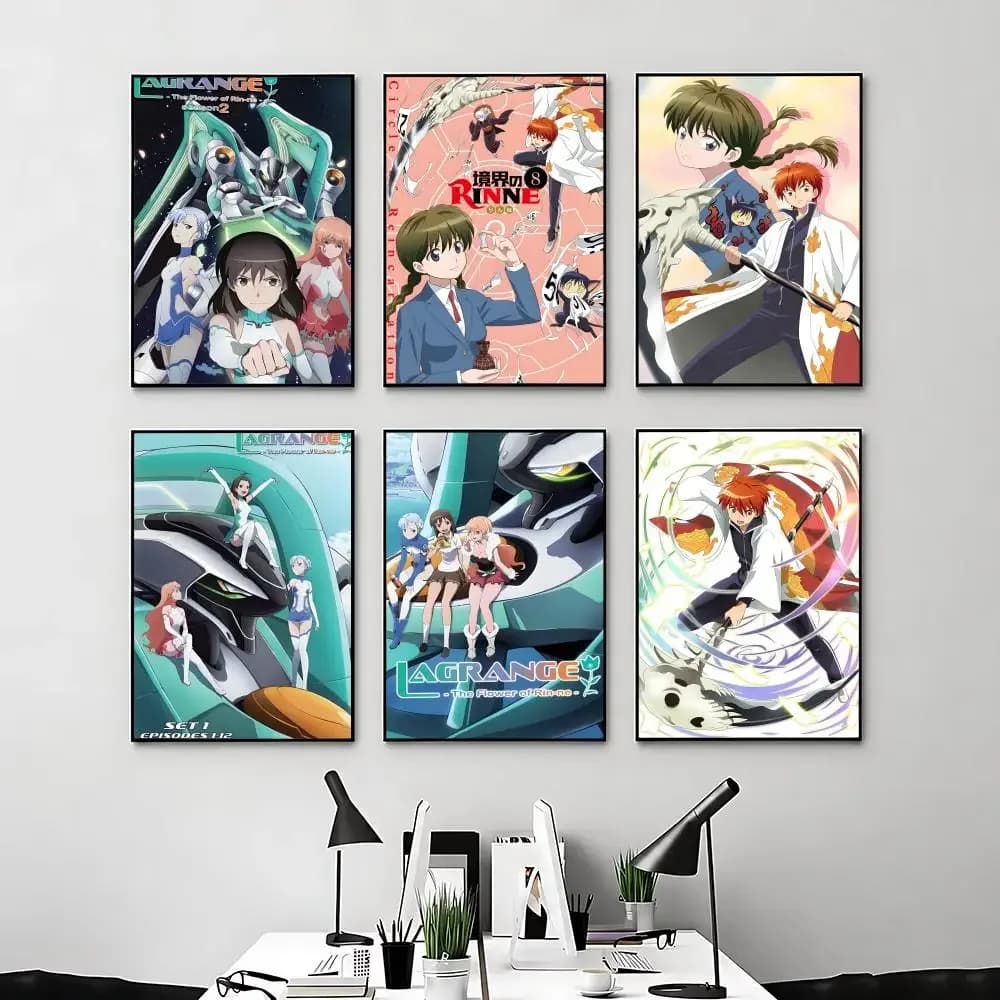 anime Rin-ne Poster Posters Anime Room Decor Decoration Movie Backpack Wall Interior Music Wall Art