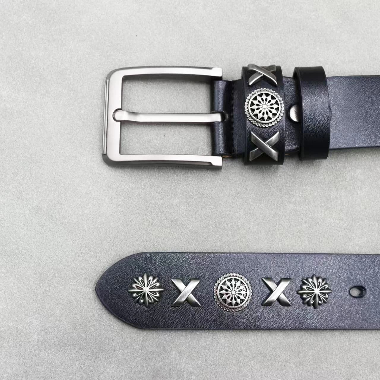 8 pezzi di elementi di fissaggio per fiori artistici in metallo rivetti perni set di chiodi per borse scarpe abbigliamento indumento lavorazione della pelle decorare Conchos