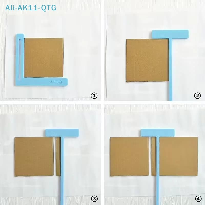 NEW 6Pcs Bookbinding For Starter Scrapbooking Tool Kit Easy To Use Great Stencils Cutter Guide Can Be Turned Into A Notebook