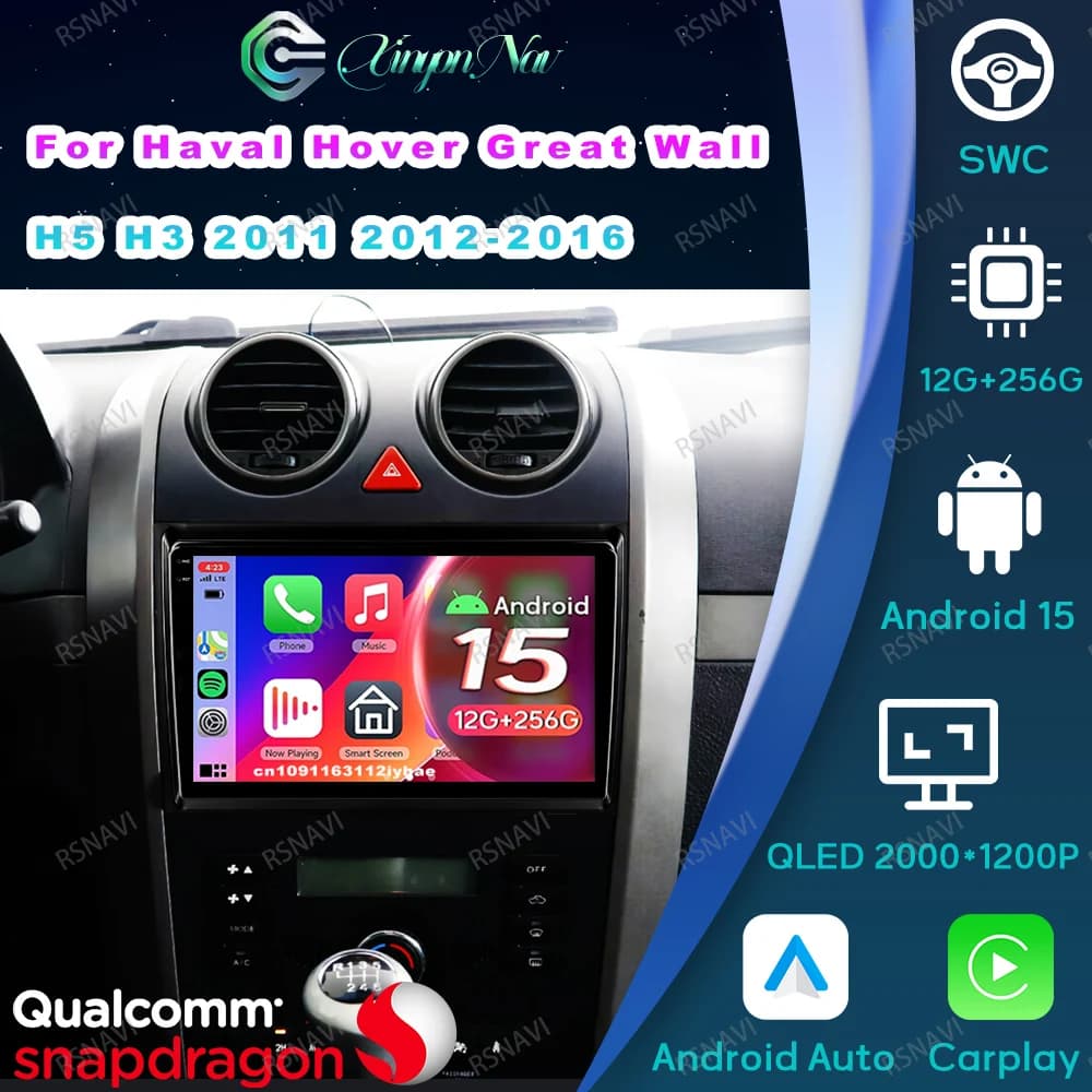Android 15 Autoradio Per Haval Hover Grande Muraglia H5 H3 2011 2012 2013 2014 2015 2016 Accessori Golf 6 Supporto Del Telefono Auto Dash Cam