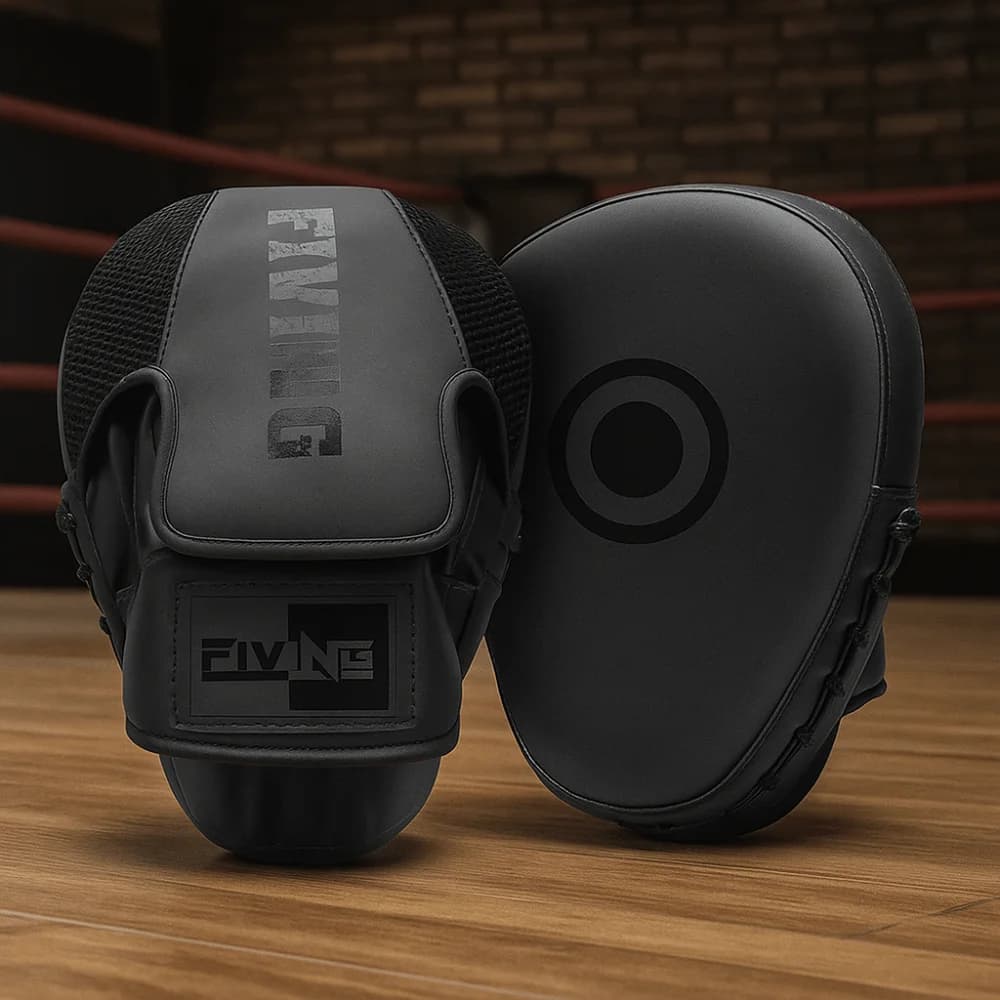 PU Leather Boxing Glove with Curved Ergonomic Design, Lightweight Reinforced Pussy Gloves