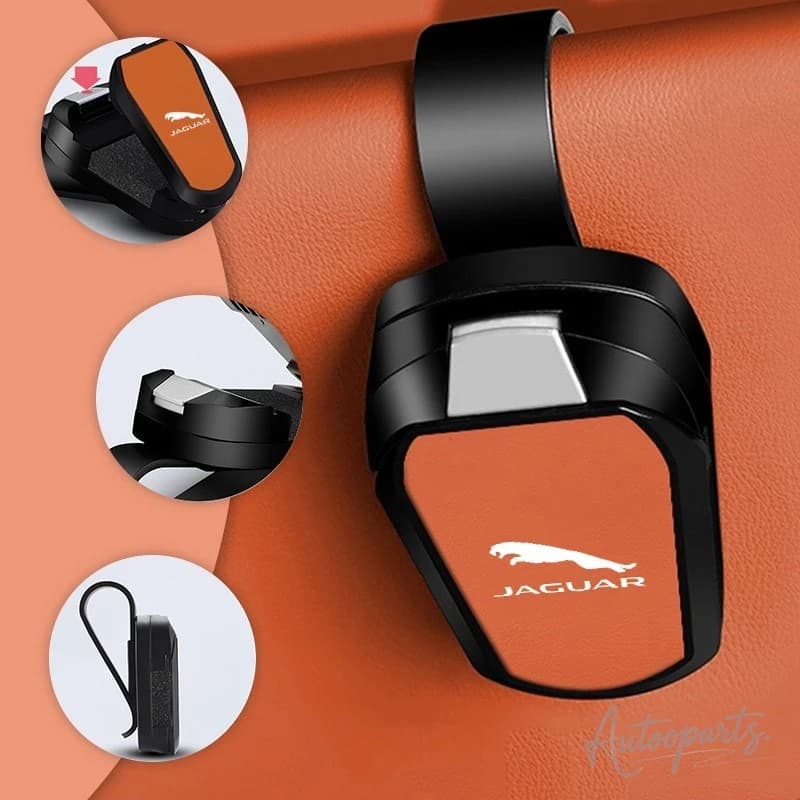 Car Glasses Sunglasses Storage Clip Sun Visor Holder For Jaguar XF XJ XE XK S-Type F-Type X-Type F-Pace Car Interior Accessories